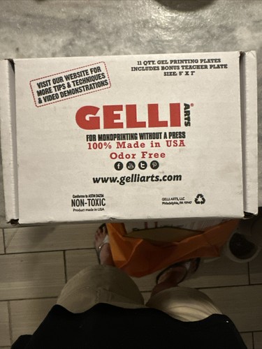 Gelli arts gel printing plate - gelli,