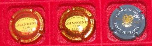 Plaque muselet de - plaque,