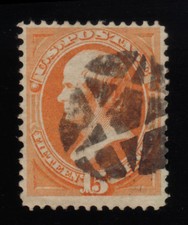 US Stamp Scott #163 Webster