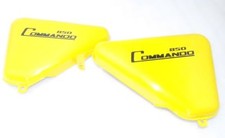 Pour Norton Commando 850 Outil Boite Huile Réservoir Côté Panneau Acier Jaune