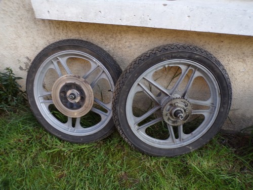 Paire jantes roues - jantes,