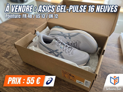 Chaussures running asics - running,