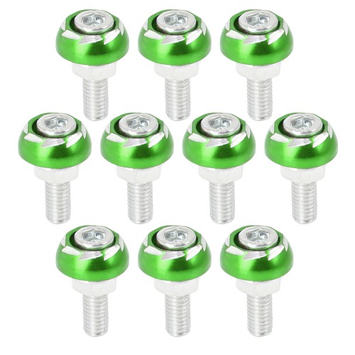 10pcs 6mm métal moto - 6mm, license