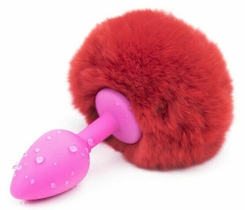 Anaal plug silicone rose - plug, en