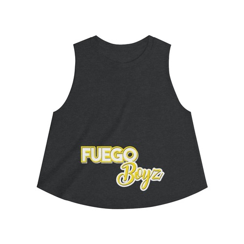 Womens crop top - fuego, boyz