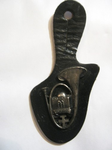 Insigne cuir chasseurs - +,