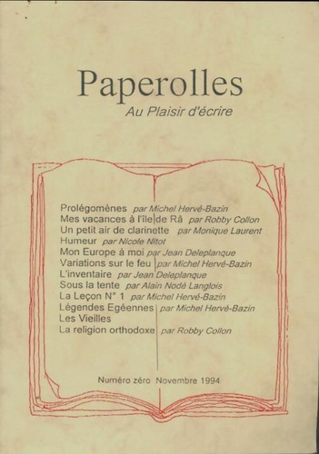 Paperolles collectif - paperolles,