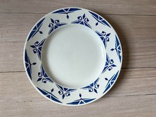  21  Assiettes ancienne Moulin des Loups Hamage Mod.  Mecknes Art Déco Bleu