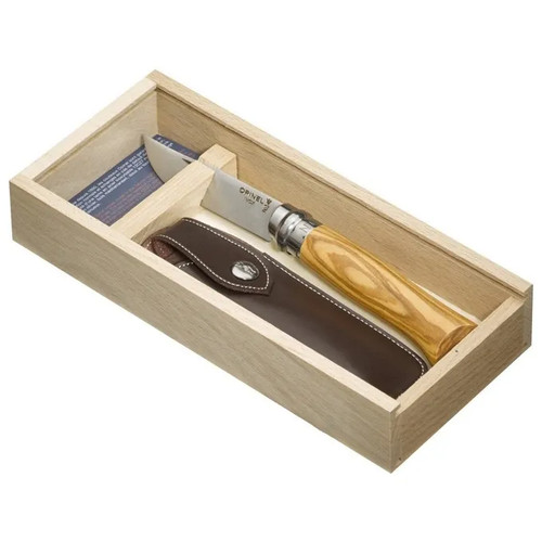 Couteau opinel virobloc inox - couteau,