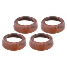 Lot de 4 poignets en cuir pour