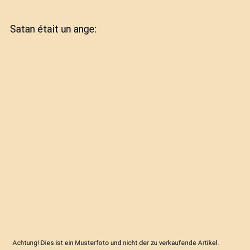 Satan était ange giebel - un,
