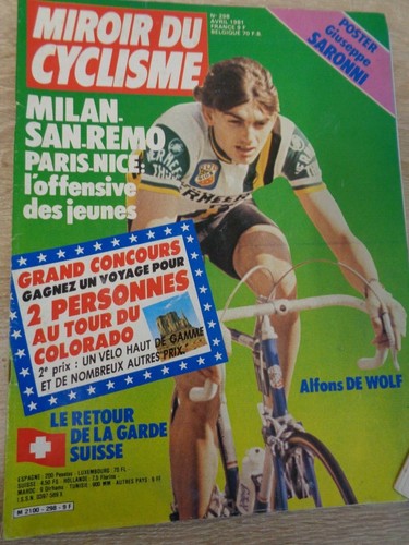 Miroir cyclisme n 298 - cyclisme,