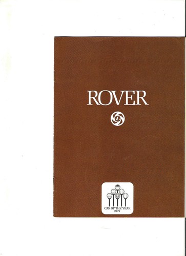 Rover 3500 sd1 - rover,