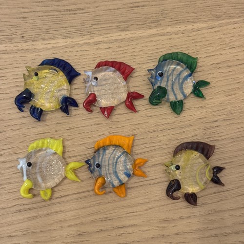 Lot poissons verre - lot,