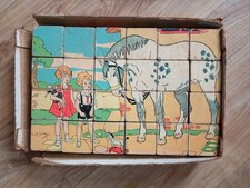 Puzzle Cube Enfant Ancien 1930