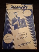 Partition Jeannette Gus Viseur Ferrari Sheet Music