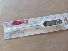 Thermomètre de cuisson cuisine numérique inox alimentaire précis sonde