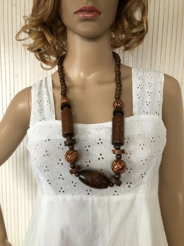 Collier grosses perles en - collier,