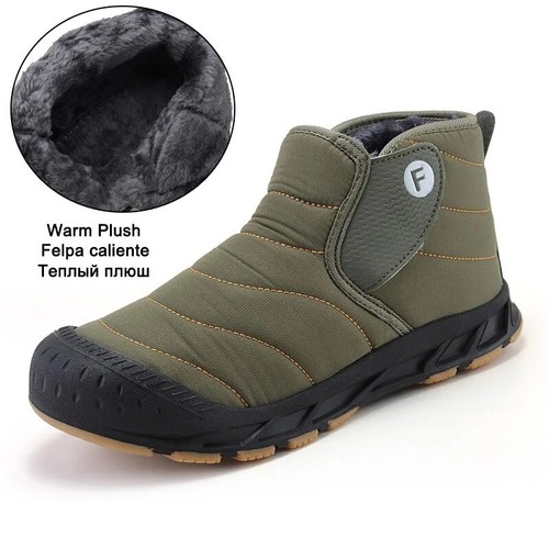 Bottes neige chaudes en - bottes,