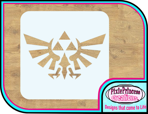 Zelda nintendo pochoir mylar - zelda,