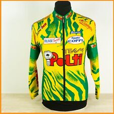 GILET DE VÉLO DE ROUTE VINTAGE TEAM POLTI COPPI SANTINI 3 M TOP CYCLISME SUR ...