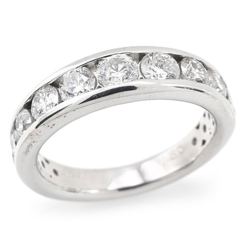 Bague demi éternité diamant - bague,