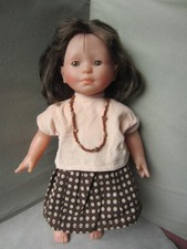 Vêtement : ensemble vintage pour poupée 42 cm env . compatible corolle