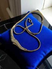 Collier vintage plaqué or