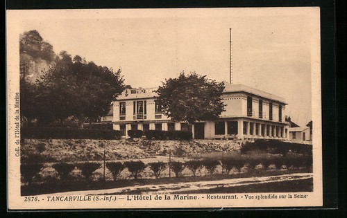 Cpa tancarville hôtel de - cpa,