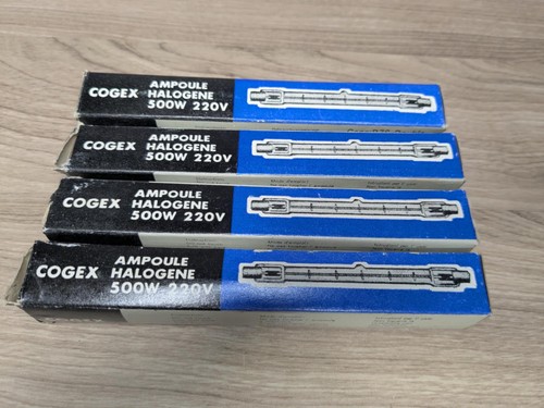 Lot ampoules halogène - 4,