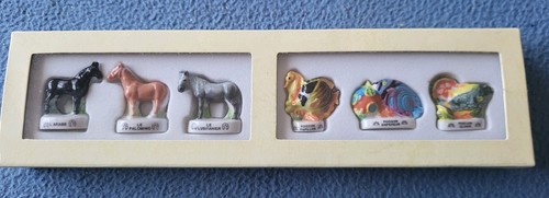 Coffret 6 fèves peintes - .coffret,
