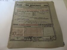 Billet train  demi place