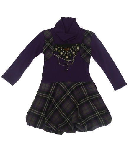 Robes fille violet taille 6 - violet,,