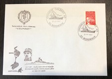 Lettre avec oblitération navale Croiseur Anti-Aérien COLBERT 21/07/1997