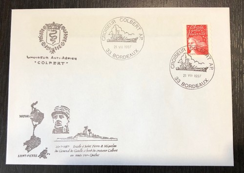 Lettre avec oblitération