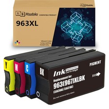 Jeu de cartouches d'encre haut rendement 963XL pour HP OfficeJet Pro 9010-9028