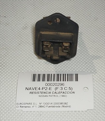 Resistance chauffage nissan - chauffage,