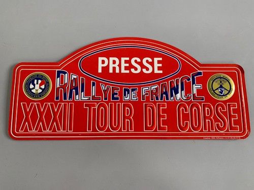 Ancienne plaque rallye - , 32eme