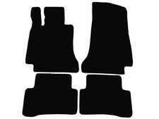 Tapis de sol en velour pour Mercedes C W205 2014-2021, Noir moquette