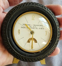 Horloge publicitaire vintage "