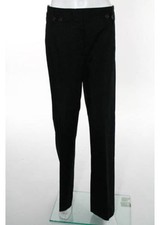 MARC JACOBS COLLECTION PANTALON PANTALON NOIR ÉLÉGANT LARGE ROBE DE DÉFILÉ 4 S 36 38