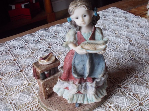 Figurine résine jeune - en, résine,