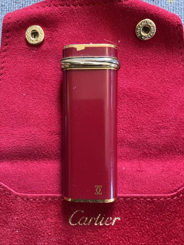 Rare briquet cartier trinity - briquet,
