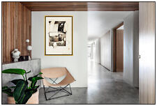 Robert Rauschenberg Nuit Prise Couleur Lithographie Main Signée L Encadré Œuvre