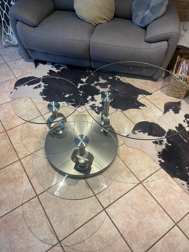 Table basse modulable - , verre