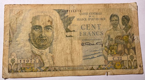 100 francs bourdonnais - francs, la