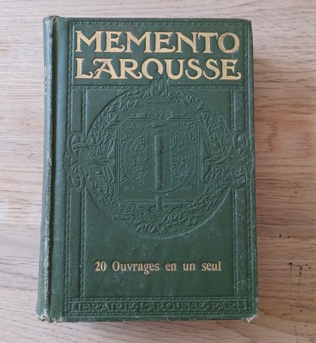 Mémento larousse année1918 - larousse,