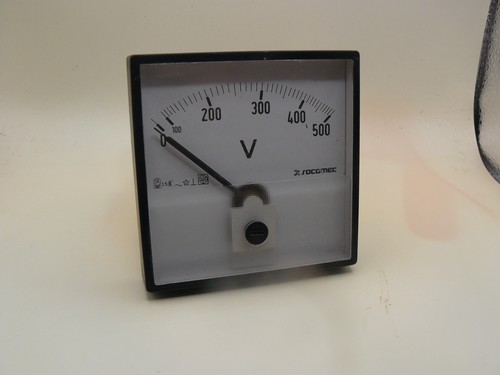 Voltmètre analogique 500 - voltmètre,