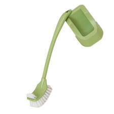 (Vert)Wc Brosse De Plastique Double Face Tête De Brosse De Toilettes Épurate FR