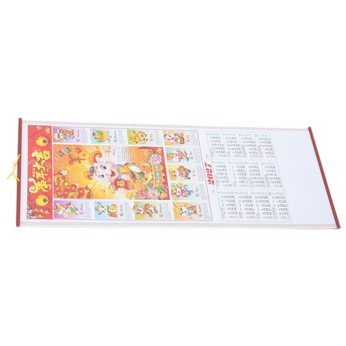 Calendrier mural année - calendrier, du
